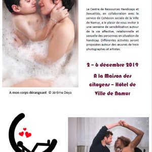 Amour, sexualité et handicap - Hôtel de Ville de Namur